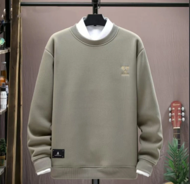 男士时尚圆领长袖卫衣 8603 -A586***