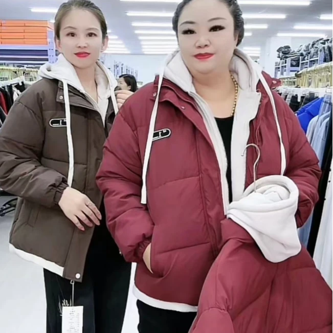 女士休闲棉服8030-J