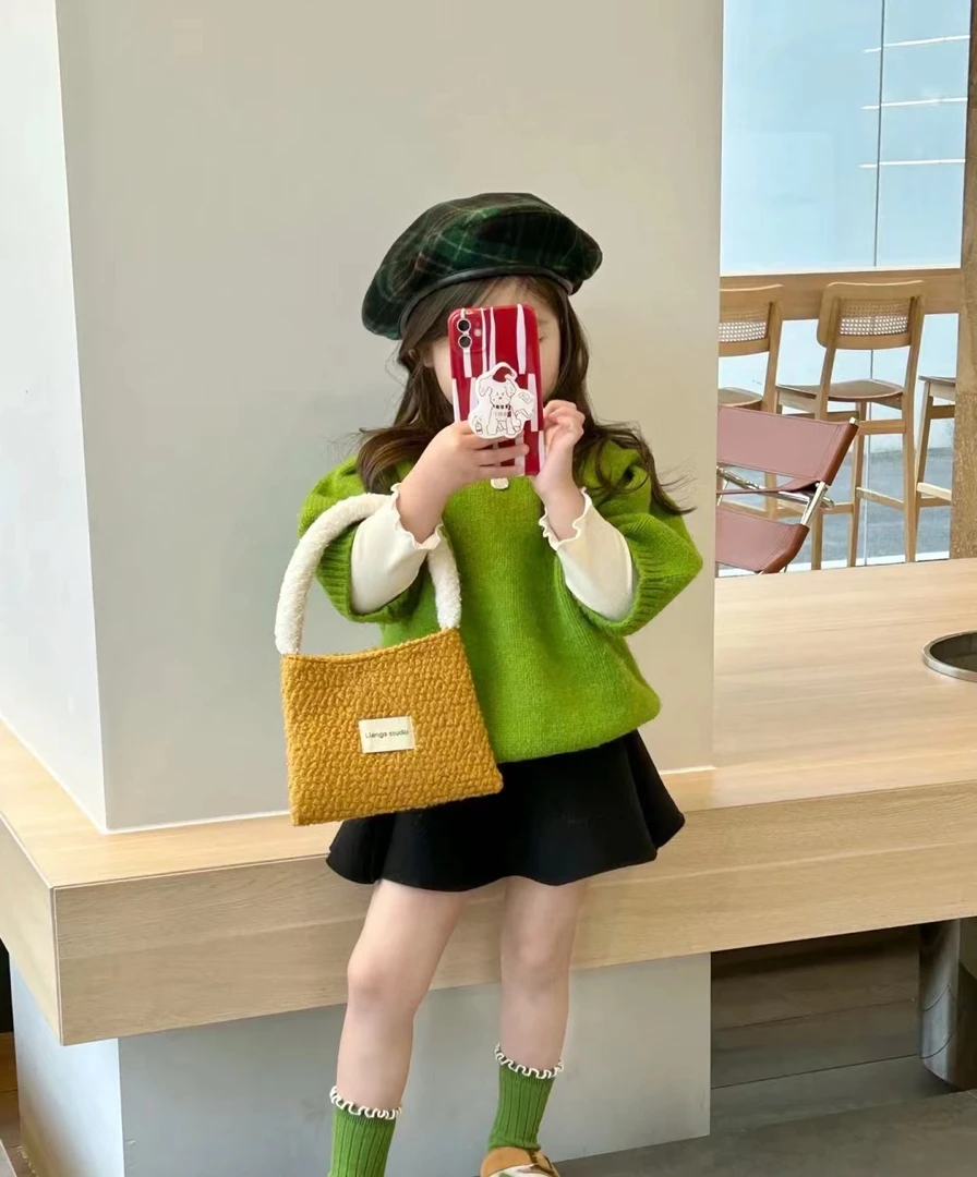 0-12岁童装 默认偶有微瑕 NO退NO换  介意勿拍 韩版时尚简约百搭