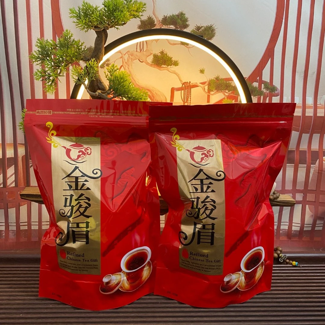 正宗武夷山特级金骏眉红茶嫩芽茶叶头春茶直播蜜香浓郁盒装