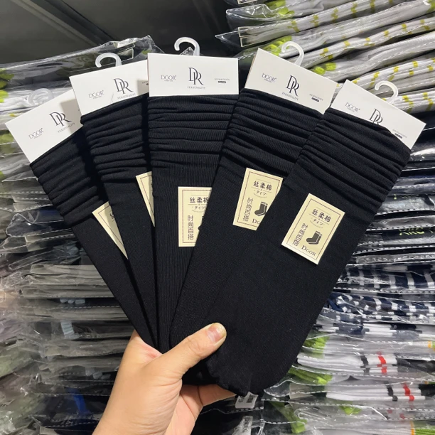 【粉丝福利5双装】女式丝柔棉堆堆袜时尚百搭款式简约款