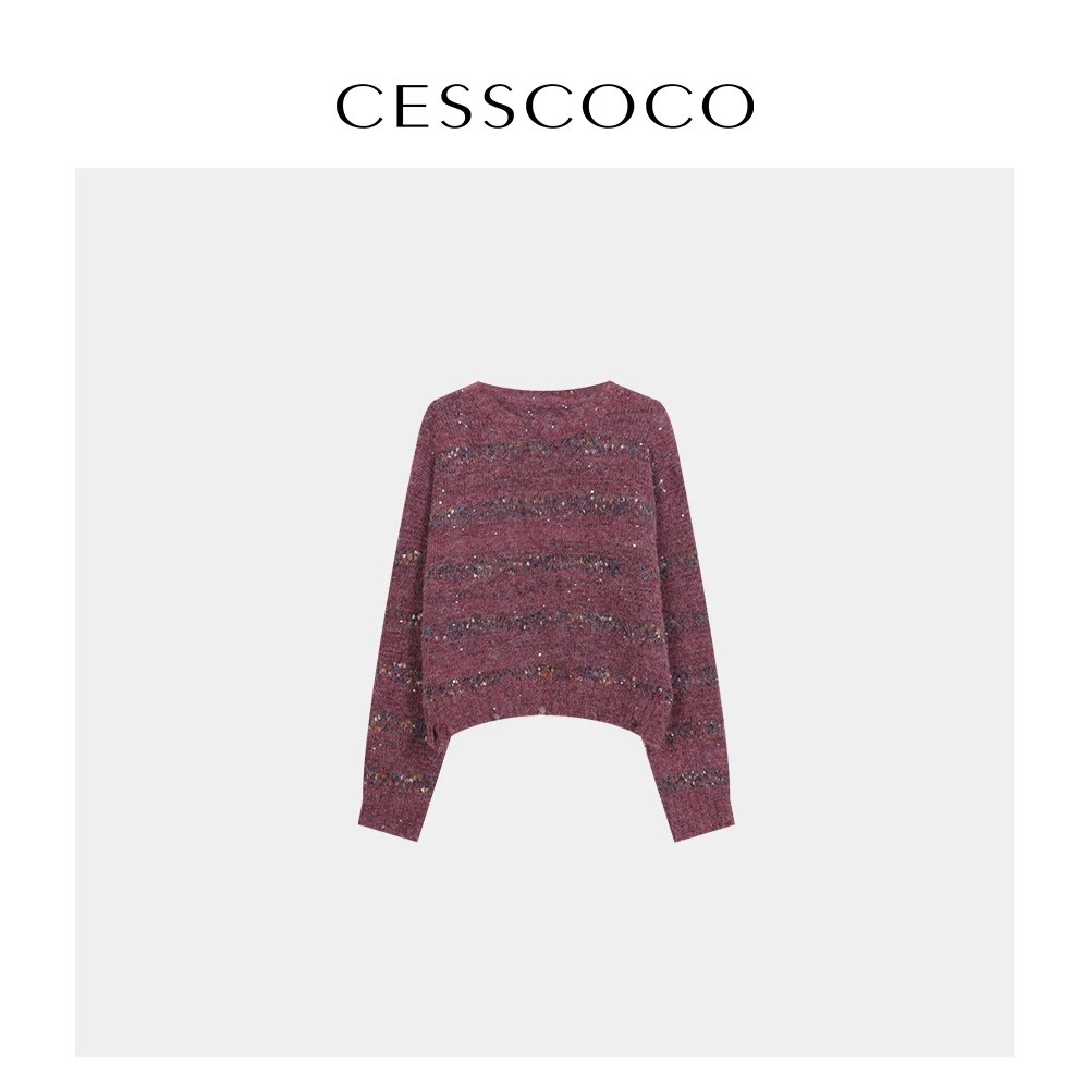 【黄蓉推荐】【CESSCOCO】针织上衣 S2D320305