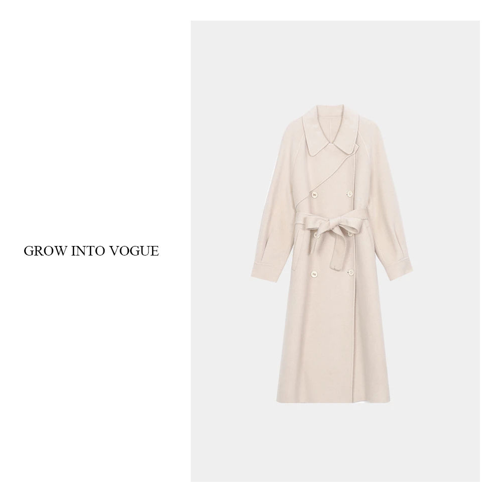 【许半夏推荐】【蔓诺蒂】长款双面大衣 23880171