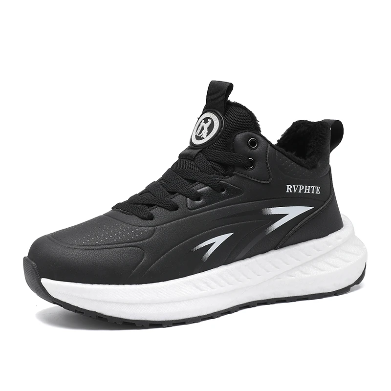 保罗正品运动鞋皮面防水运动跑步专业鞋潮鞋25829男士鞋子夏季