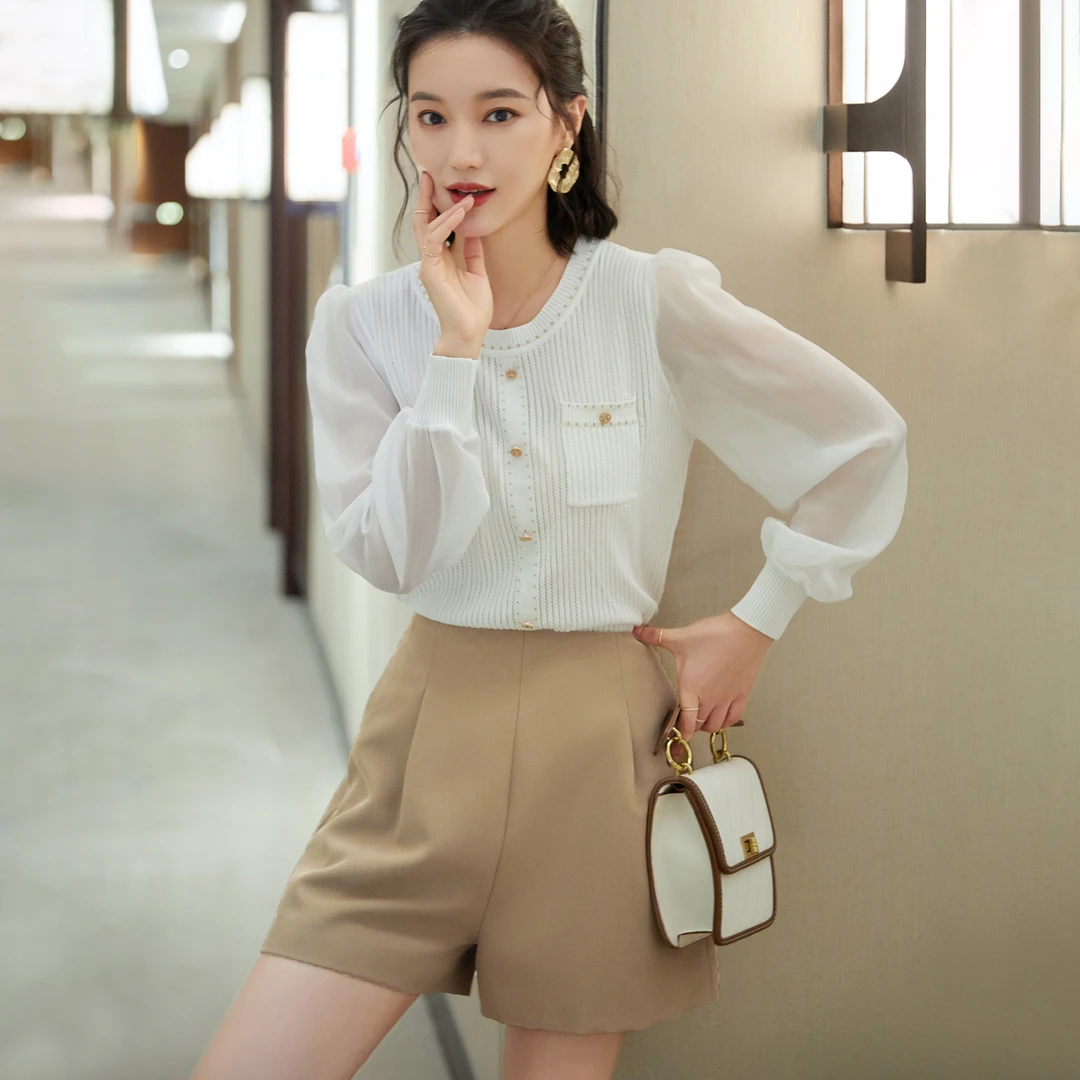 【现货福利】2025新款女士气质百搭短裤 OHPAD08095