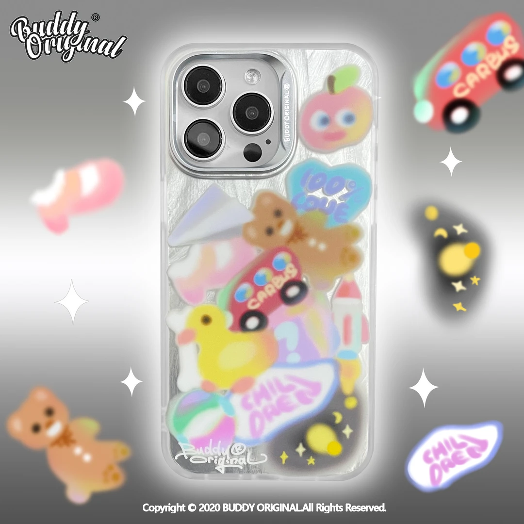 BUDDY原创童幻适用苹果新款iphone15promax手机壳13高级12软壳14