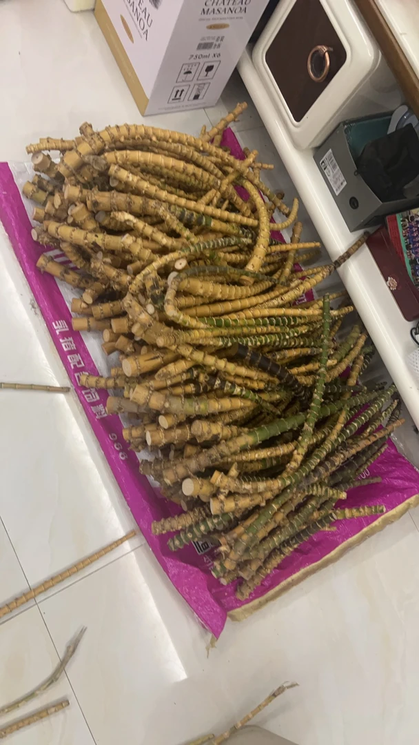 文玩苦竹烟杆料 手杖料，直播间截图发货链接（随机发货）
