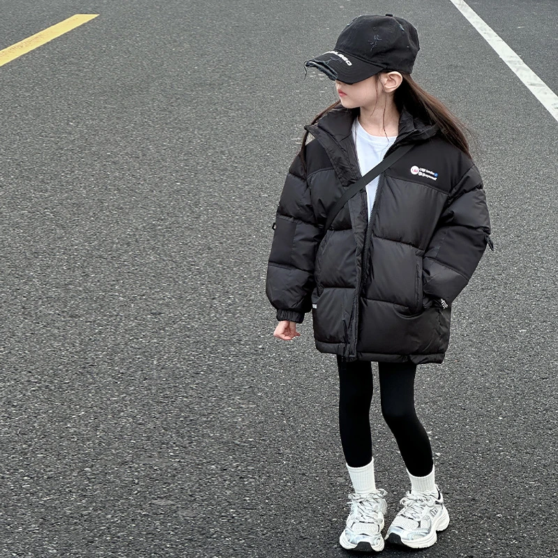 儿童羽绒服冬款2024新款女童冬装加厚保暖大童女孩洋气时髦秋冬季