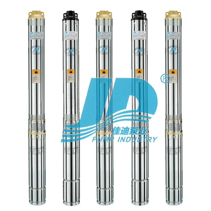 佳迪泵业QJD不锈钢深井泵220V三相380v高扬程水磅大功率大潜水泵