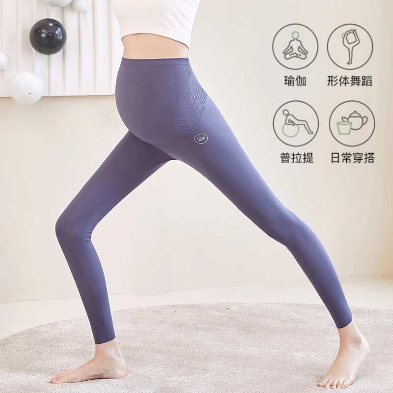 孕妇裤云感鲨鱼裤鲨鱼皮孕妇装工厂透气高弹托腹裤孕妇打底裤外穿