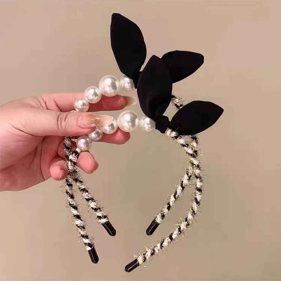 【兰研专属】兔耳小香风发箍 2个