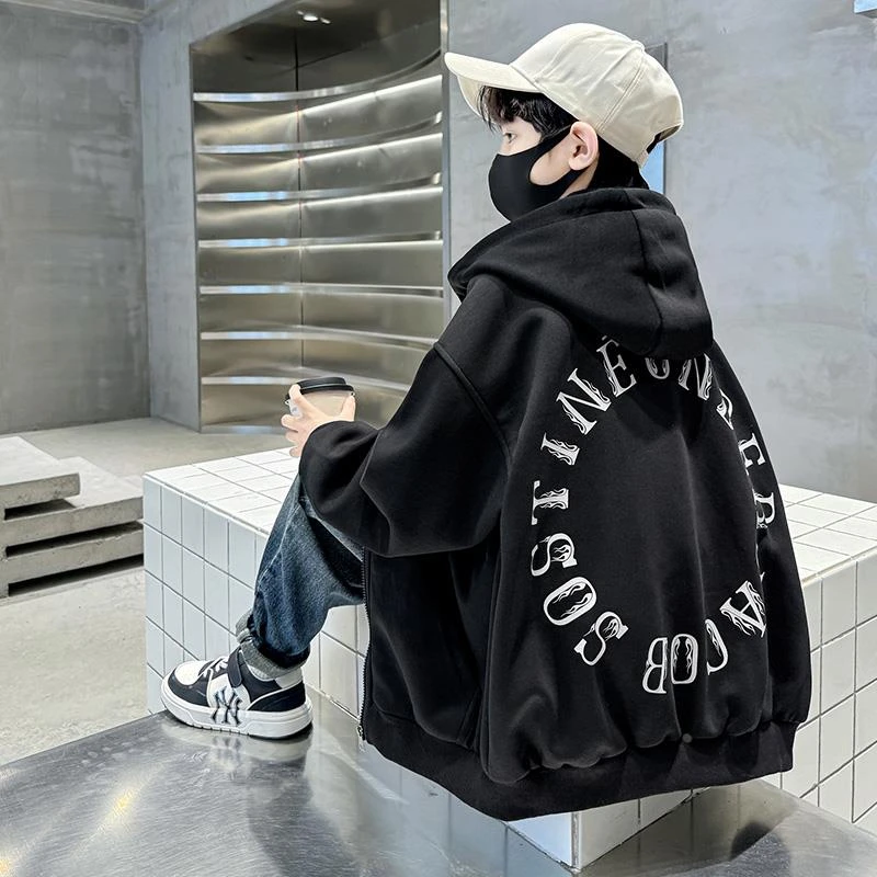 儿童装男童秋装棒球服外套2025新款中大童春秋款男孩秋6-12岁潮款