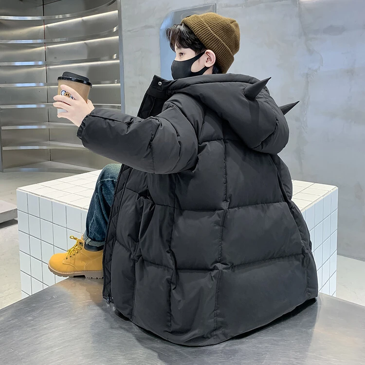 儿童装男童羽绒服冬装2025新款中长款男孩秋冬款大童冬季加厚外套