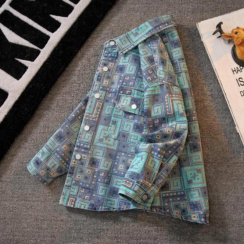 儿童装男童秋装外套春秋款2025新款中大童男孩酷帅牛仔秋季衣服潮