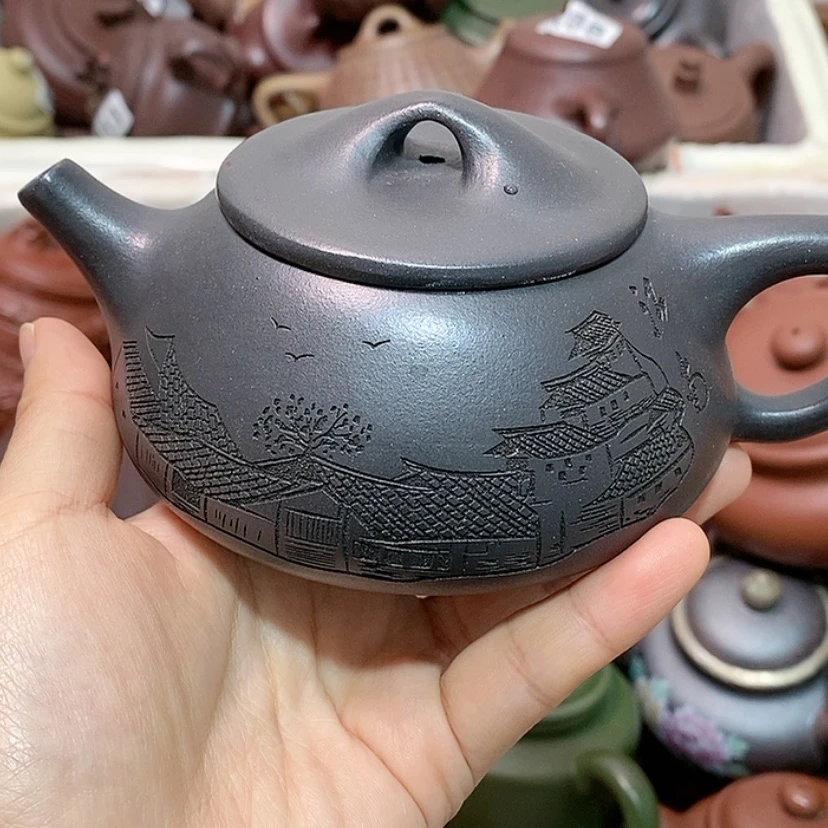 【闪购商品】紫砂壶微瑕晃盖