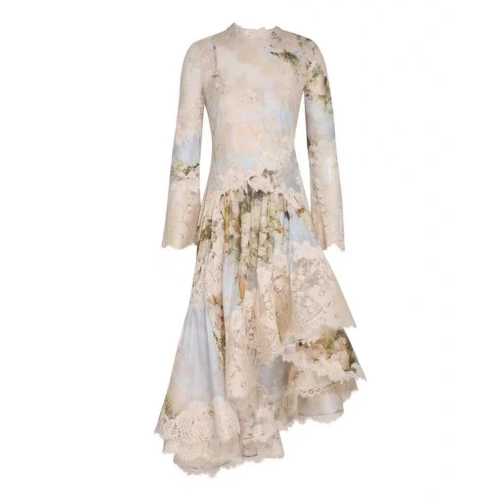 2024春装新款百搭显瘦气质长裙 499-8513