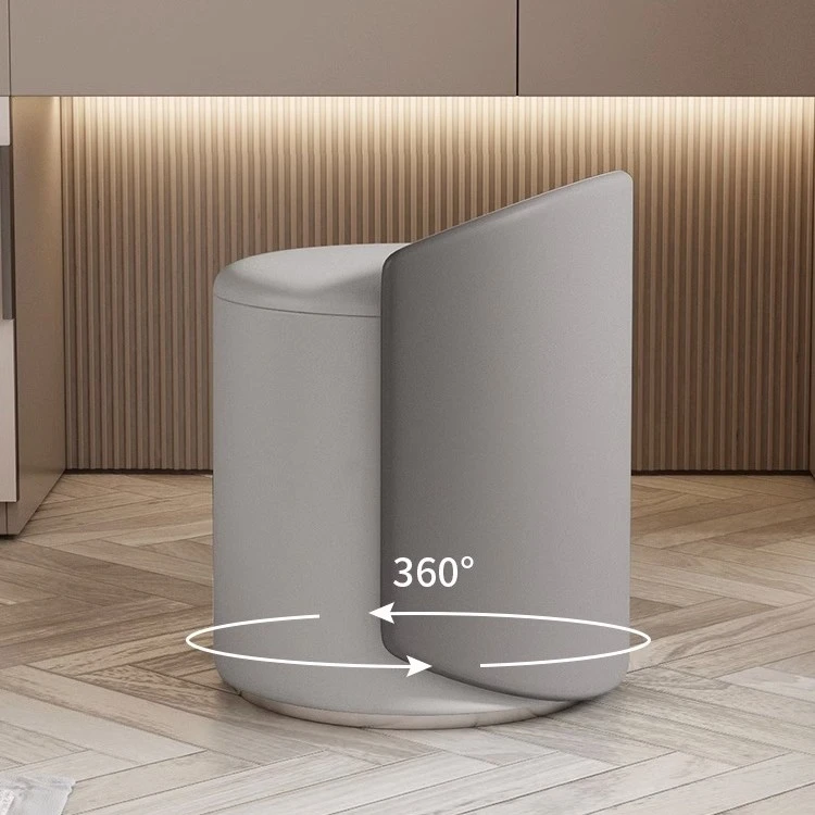 航轩世家梳妆凳化妆凳简约化妆椅卧室家用梳妆台椅子圆凳梳妆椅