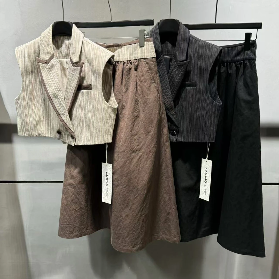 【ZHIXIAO】秋冬新款：极简时尚套装1153