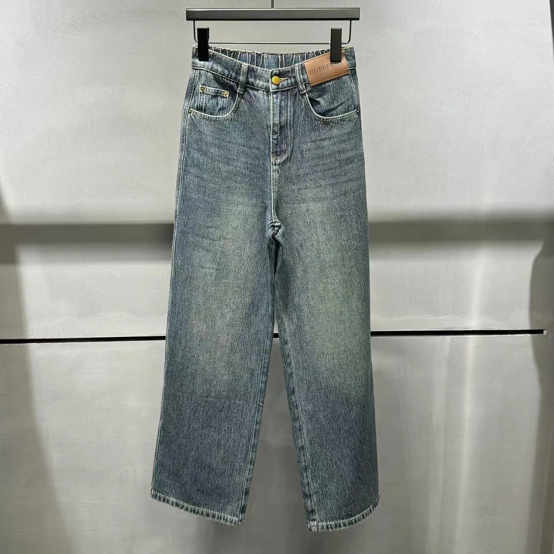 【ZHIXIAO】秋冬新款：极简牛仔裤26002