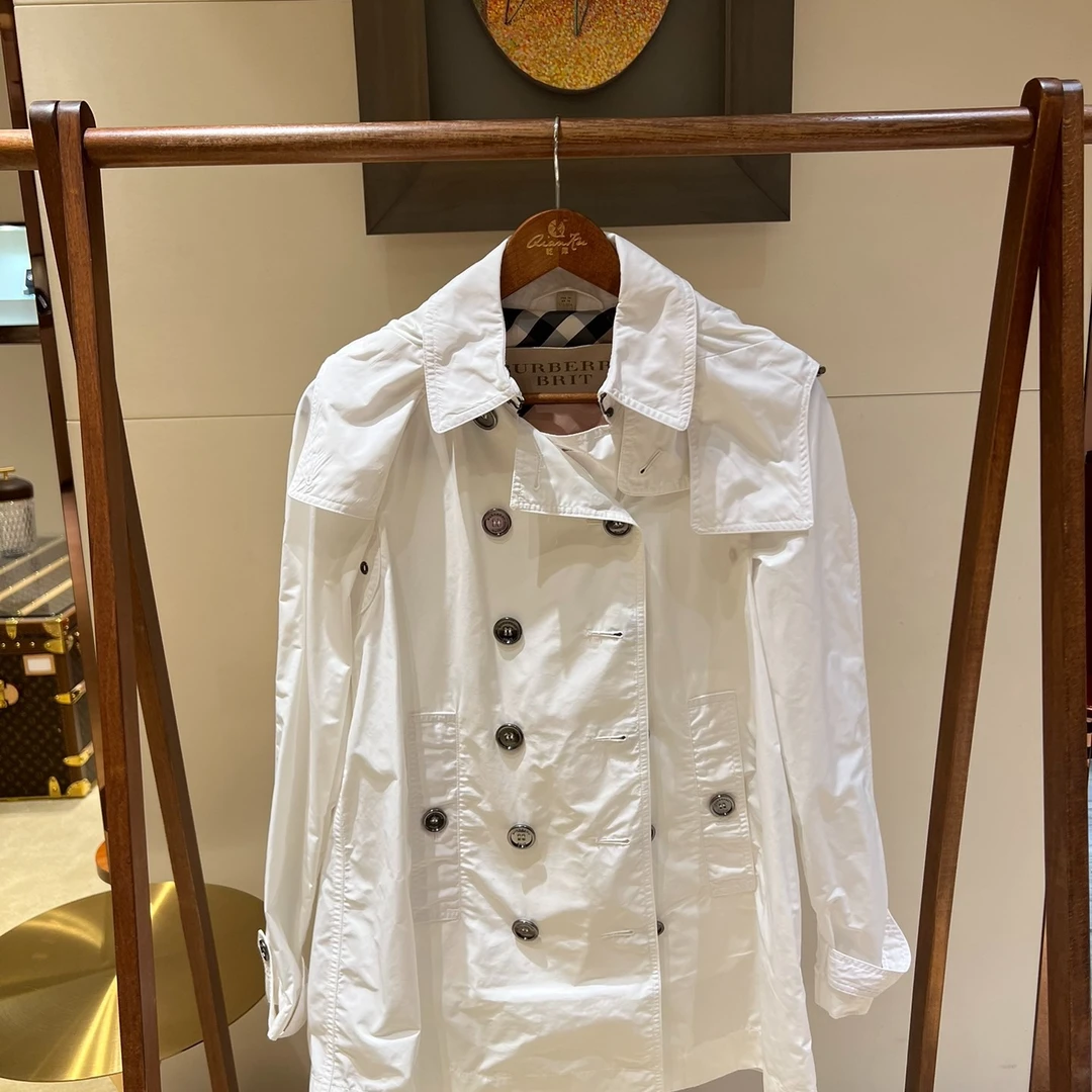 99新 BURBERRY/博柏利 000407 巴宝莉 风衣 99新