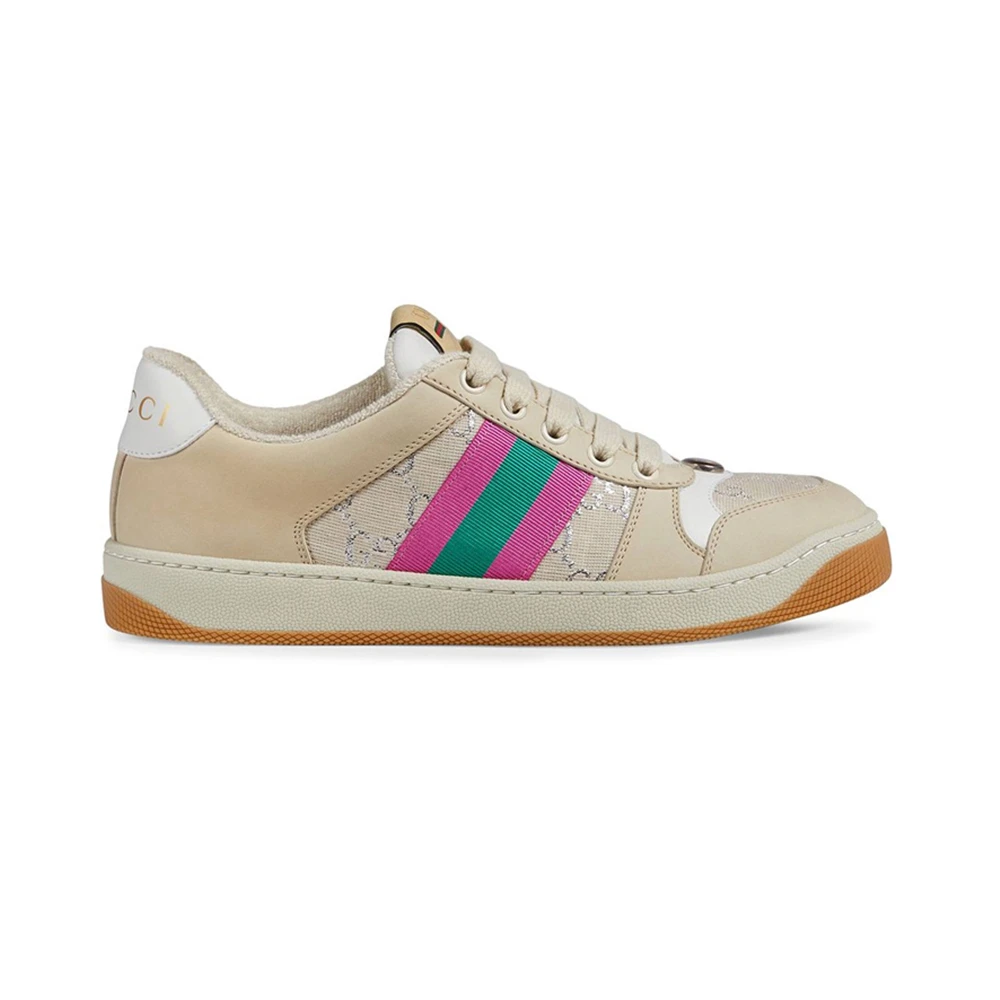 GUCCI 古驰Screener系列 GG琅织带 运动鞋 女款577684-2C830-9150
