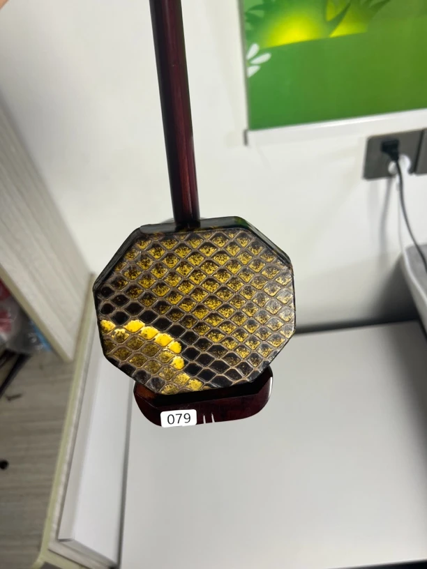 非洲精品紫檀木料八角二胡两用琴