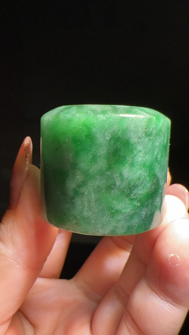 老翡翠满绿板子全品