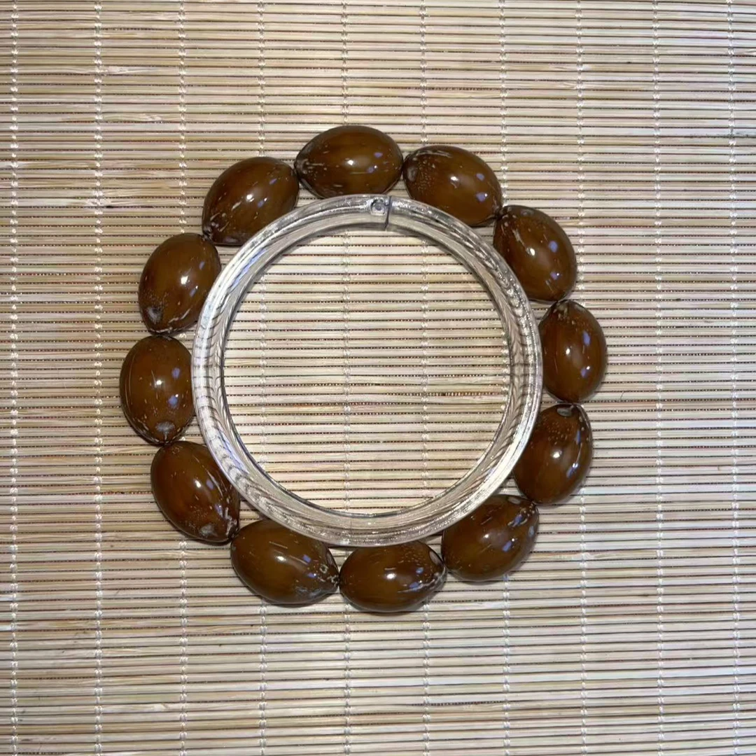 【南泉造物】紫金鼠「超级福袋米珠」新手轻松盘红文玩手串绕指柔