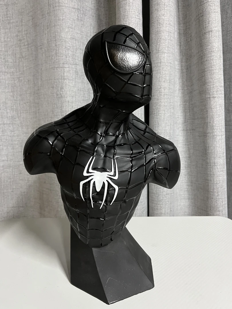 黑蜘蛛胸像漫威超级英雄1:6GK树脂手办模型