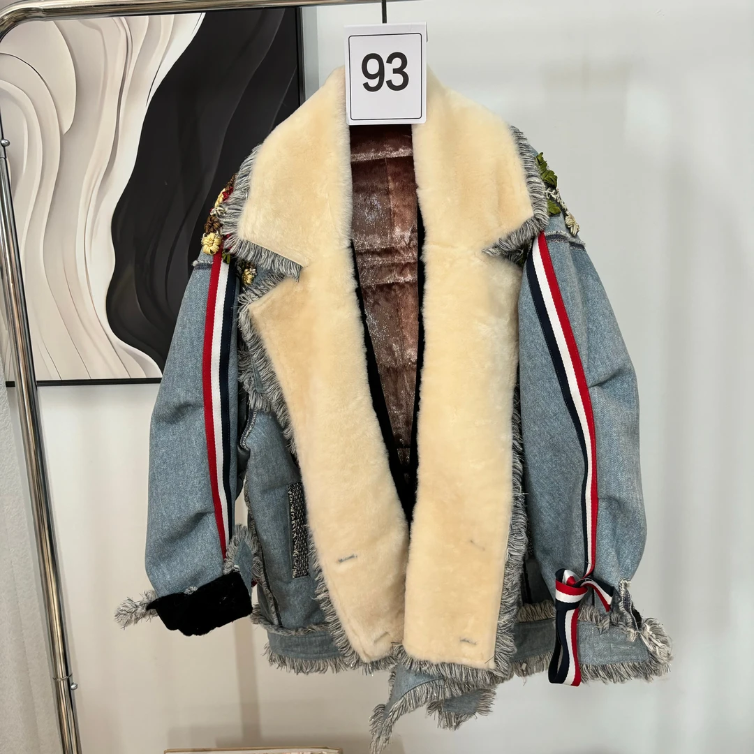 3号海宁孤品女装集合网红女装轻奢时尚秋冬白色气质潮流设计外套