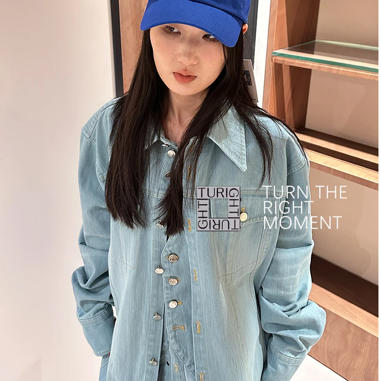 BONBOM 24FW 设计师品牌 TURIGHT买手店 牛仔夹克