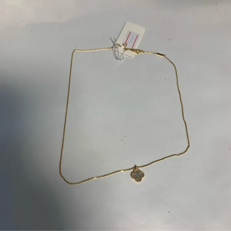 99新  梵克雅宝VCA小号白花项链 P204195268