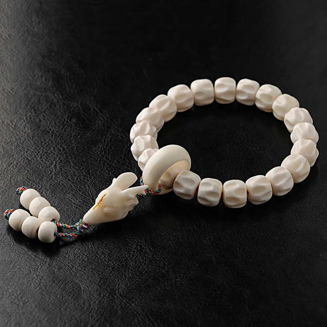 12mm 百香单圈跑环小鹿 鹿角手串 质地细腻 高油高密 商品直播间