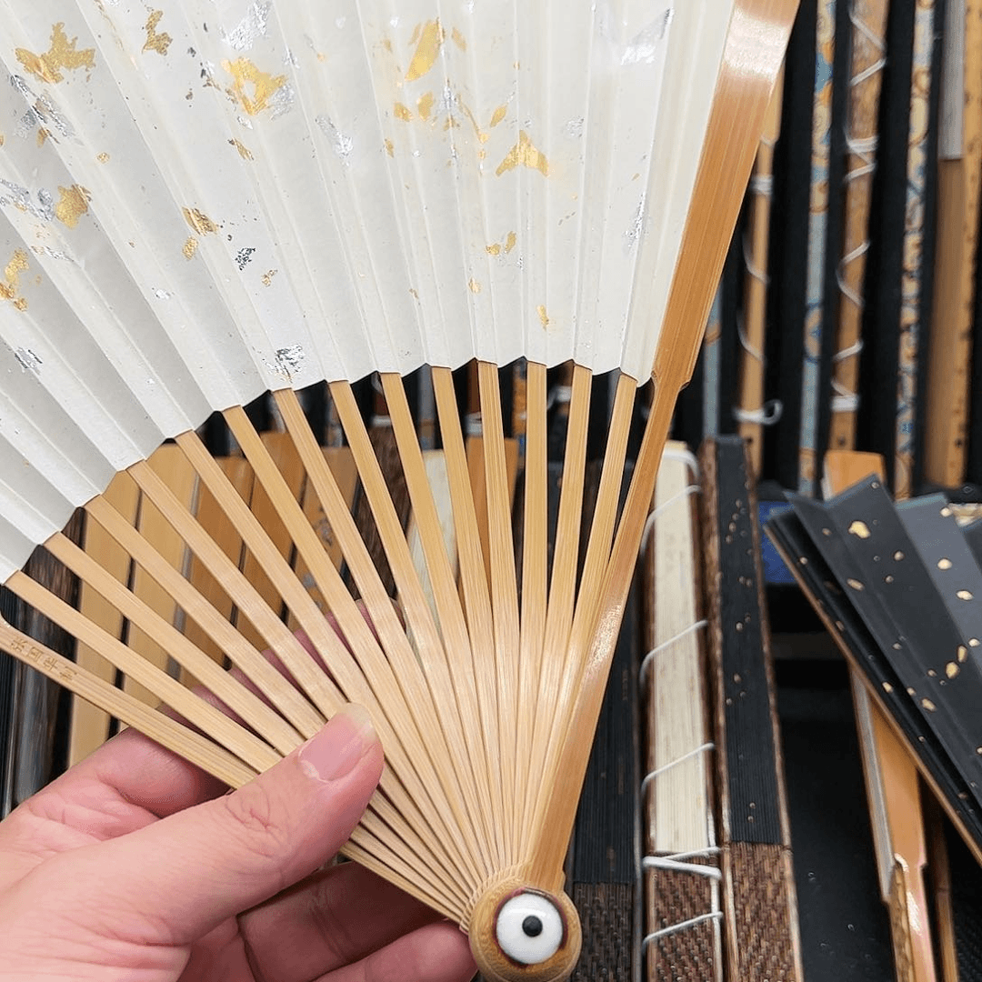 【闪购商品】扇子黑洒和尚头老川料