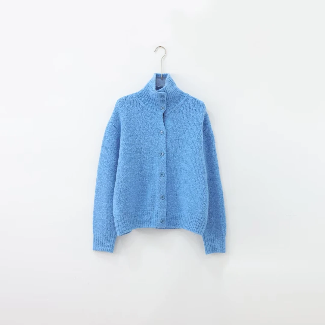 婧哥私服【秋冬款】2024纯色休闲百搭潮流羊毛纯色针织衫