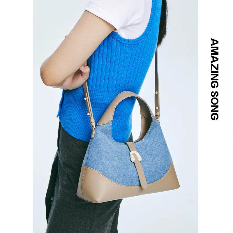 【年货节加购】三角包手提斜挎时尚百搭雅丹风通勤小众斜挎单肩女包