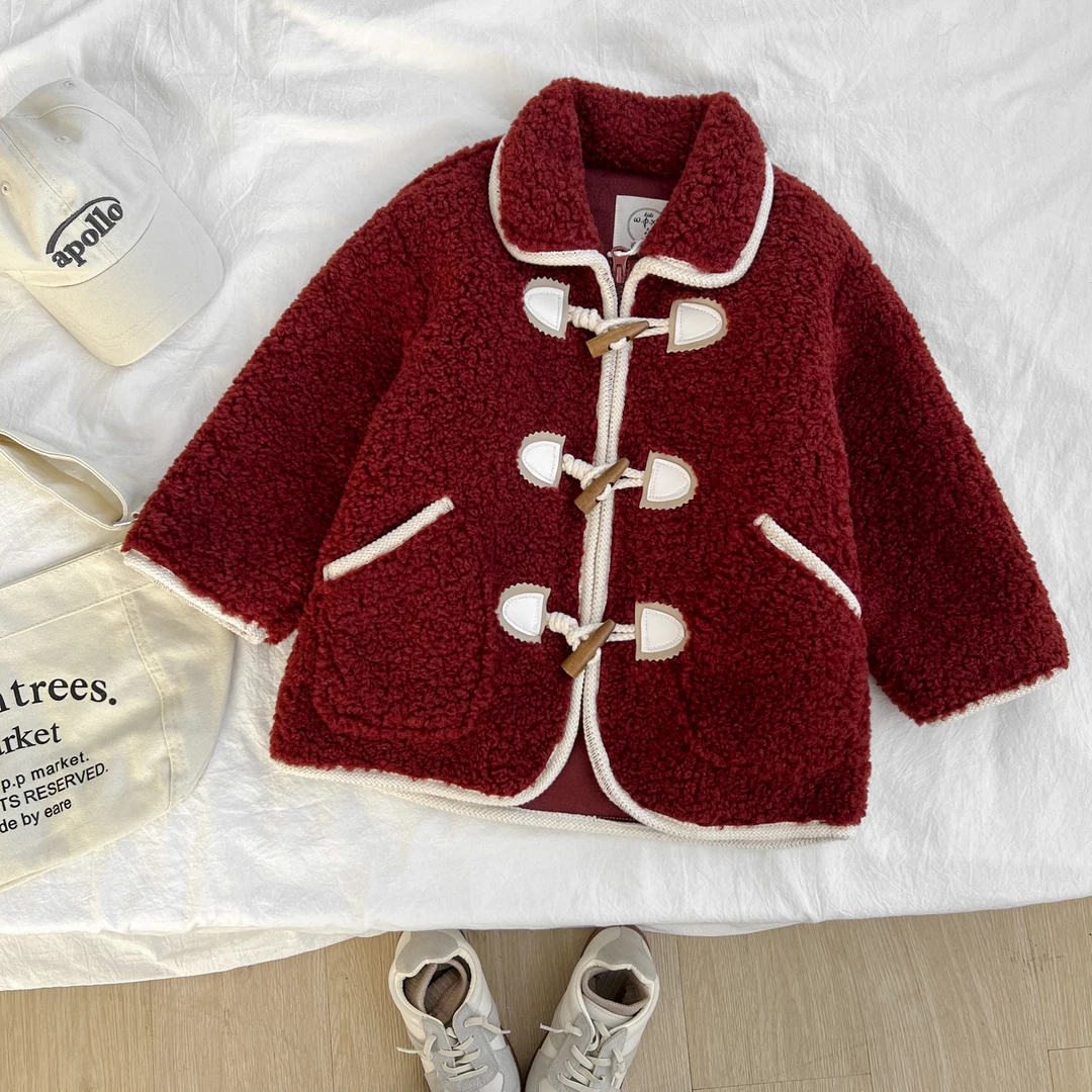 冬季新款女童装保暖衣服中大童洋气儿童休闲加绒外套YQYDW40167