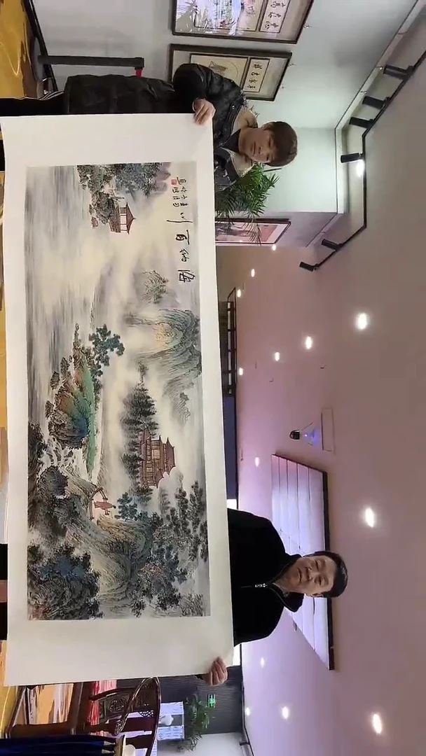 【闪购商品】绘画海纳百川冯增波
