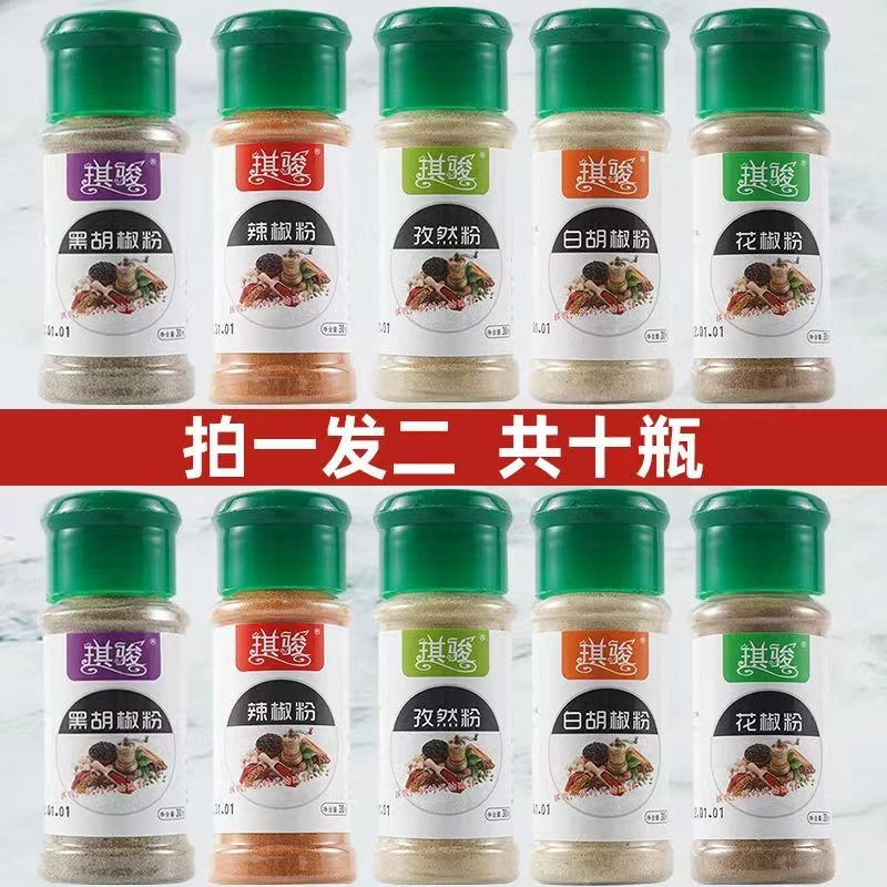 【小风子老板娘专属】拍一发10瓶琪骏全套家用调味粉五种各两瓶
