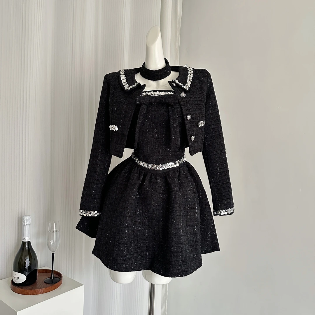 仙仙 109-199 秋冬新款轻奢高端气质名媛女装（以直播间为准）