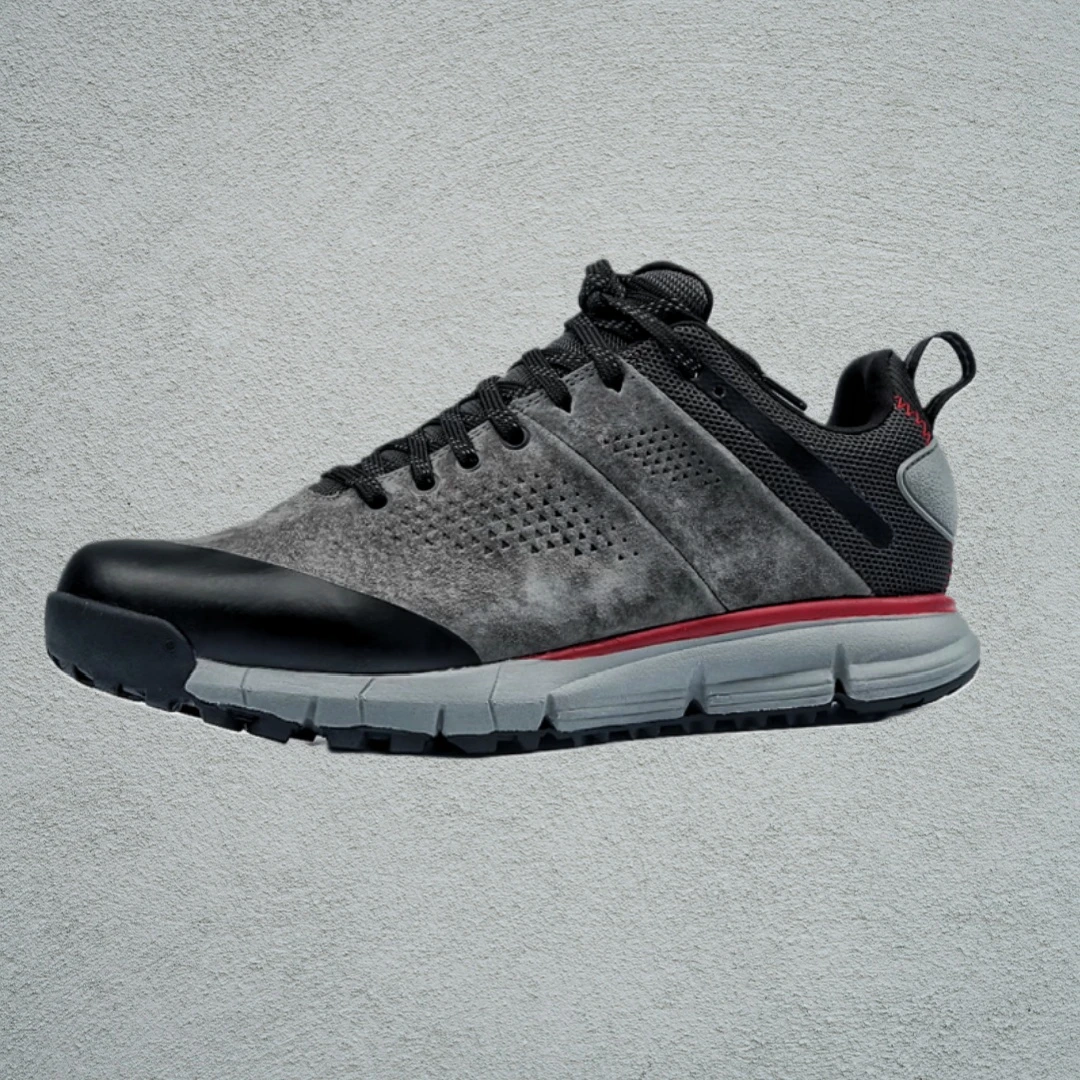 真皮四季防水轻便登山徒步鞋舒适耐磨防滑减震透气低帮休闲鞋