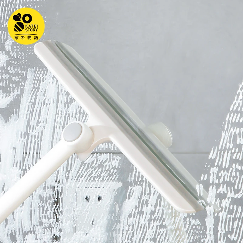 家之物语擦玻璃家用玻璃刮水器可旋转刷头家政专用清洁工具窗刷