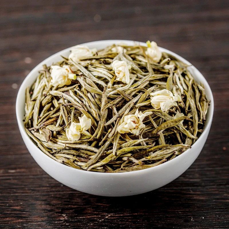 兰雪茉莉花茶嫩芽新茶四川峨眉山雀舌绿茶浓香型送礼茶叶茶厂直销