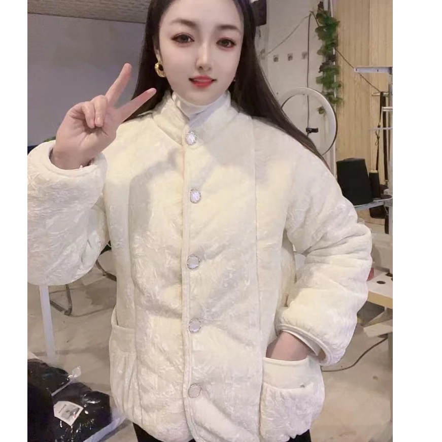 2024两件套新款三层加绒加厚小香风气质时尚减龄冬季可外穿家居服