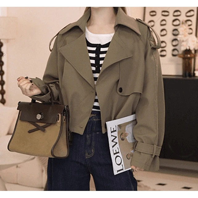 又a又飒风衣外套女新款秋季2025爆款时尚洋气今年流行漂亮上衣服