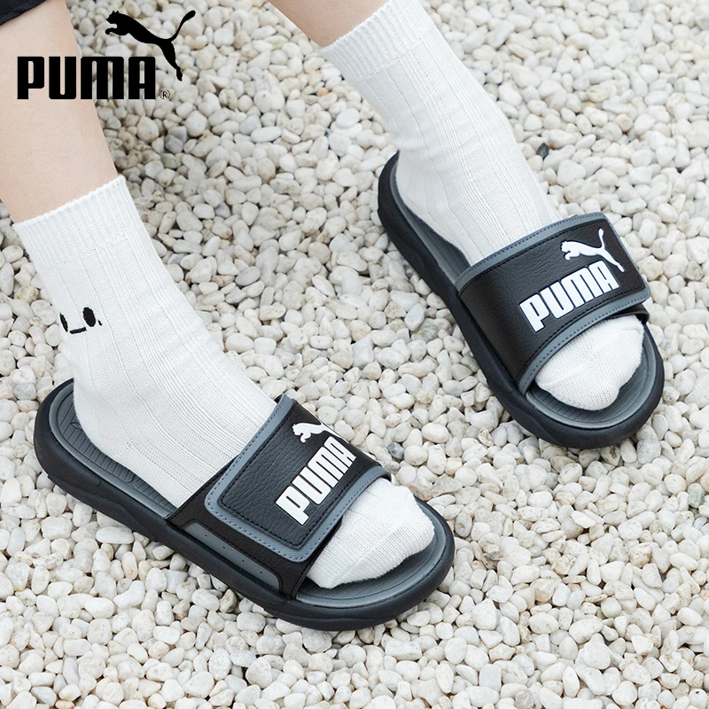 PUMA彪马拖鞋男鞋女鞋2024秋季新款魔术贴凉拖鞋涉水沙滩鞋372280
