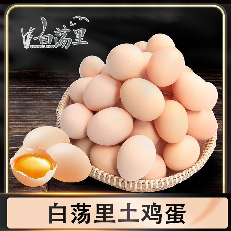 【白荡里】优质新鲜鸡蛋10枚 40g/枚鲜美