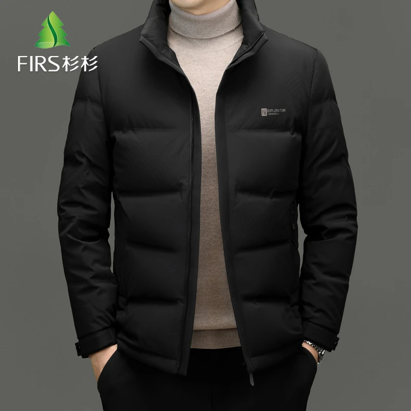 FIRS/杉杉男士羽绒服加厚保暖冬季防风御寒休闲立领男羽绒服外套