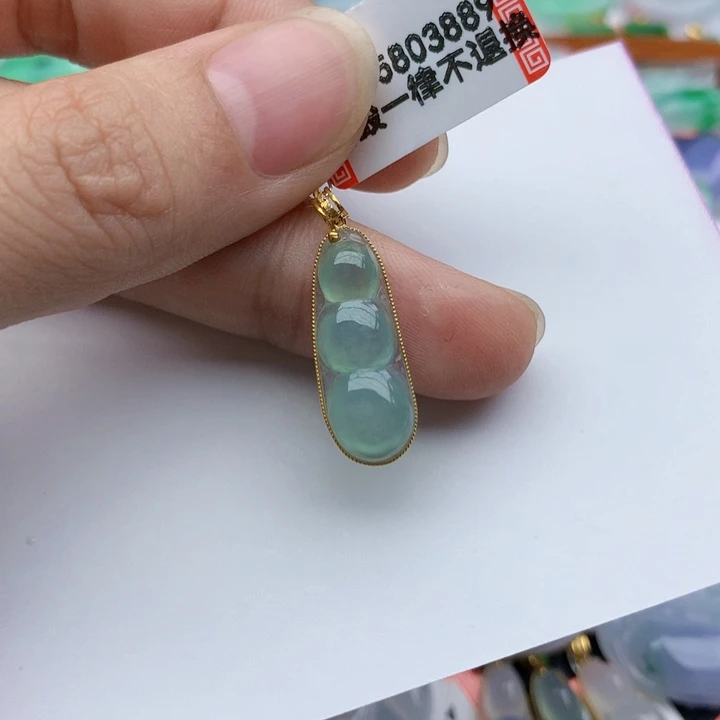 【闪购商品】翡翠颈饰未镶嵌平安