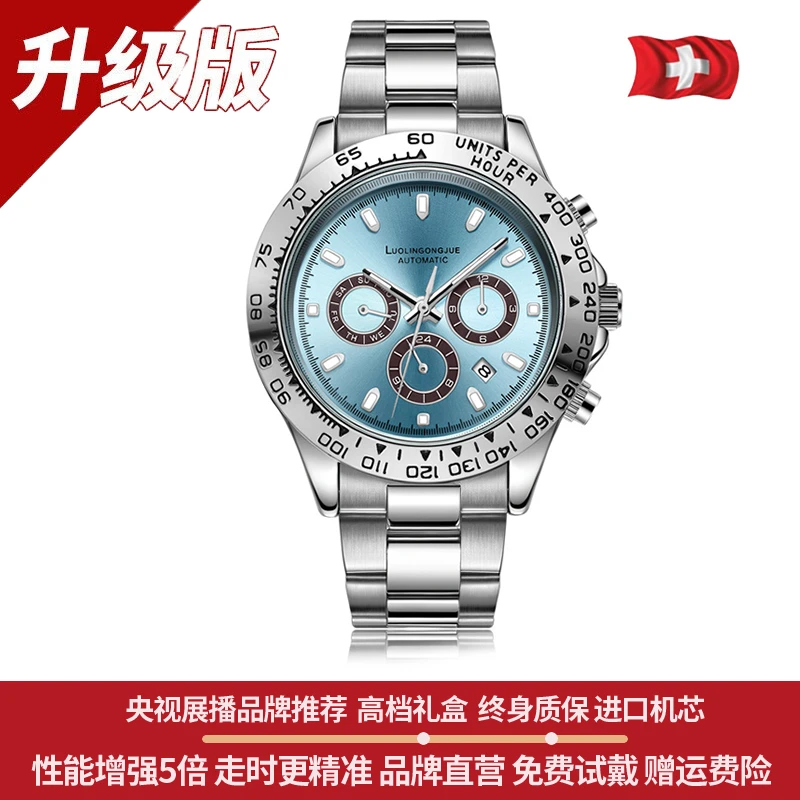 【万象直发】冰蓝迪系列全自动机械表时尚高端经典机械腕表